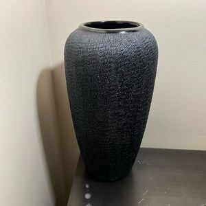 Black vase
